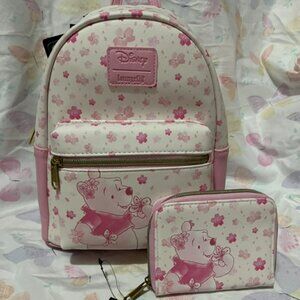 Cherry Blossom Pooh Bear Loungefly